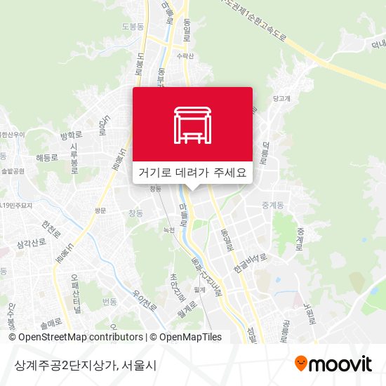 상계주공2단지상가 지도