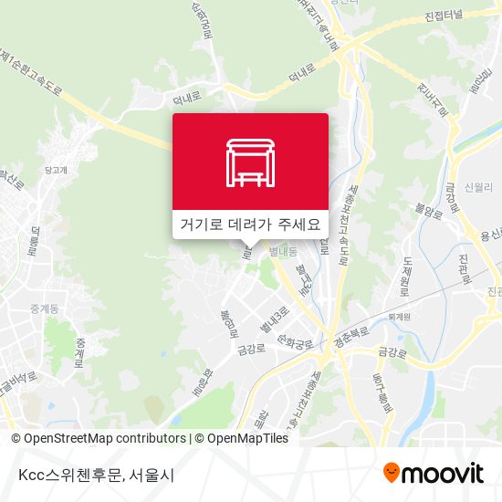 Kcc스위첸후문 지도