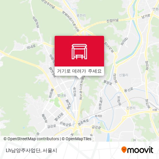 Lh남양주사업단 지도