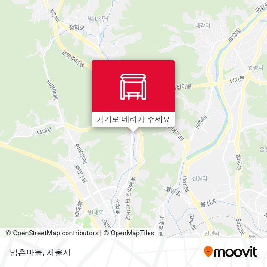 임촌마을 지도