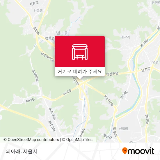 뫼아래 지도
