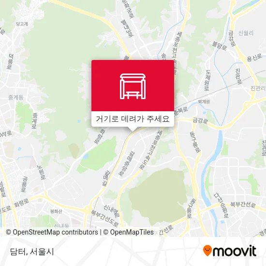 담터 지도