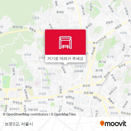 보문2교 지도