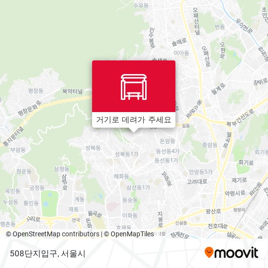 508단지입구 지도