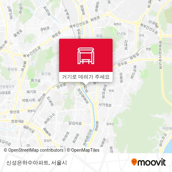 신성은하수아파트 지도