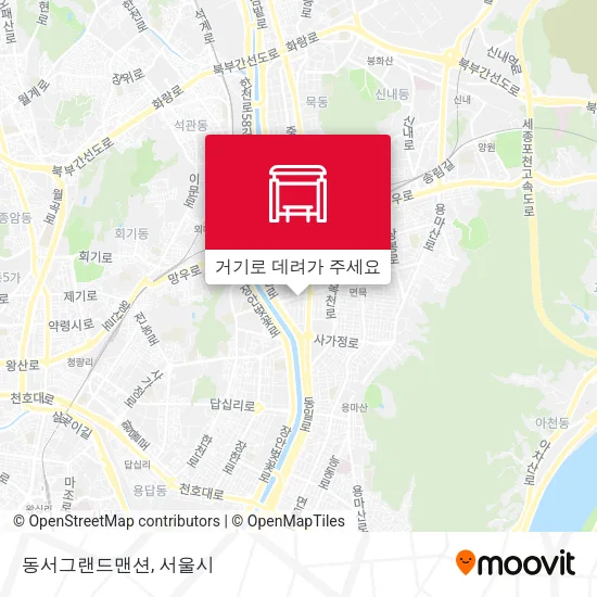 동서그랜드맨션 지도
