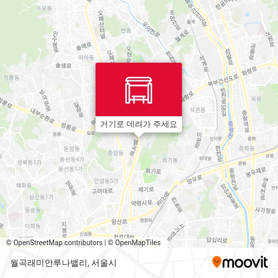 월곡래미안루나밸리 지도
