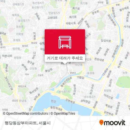 행당동삼부아파트 지도