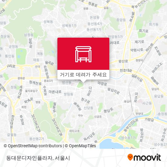 동대문디자인플라자 지도