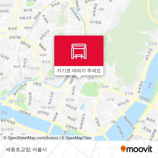 세종초교앞 지도