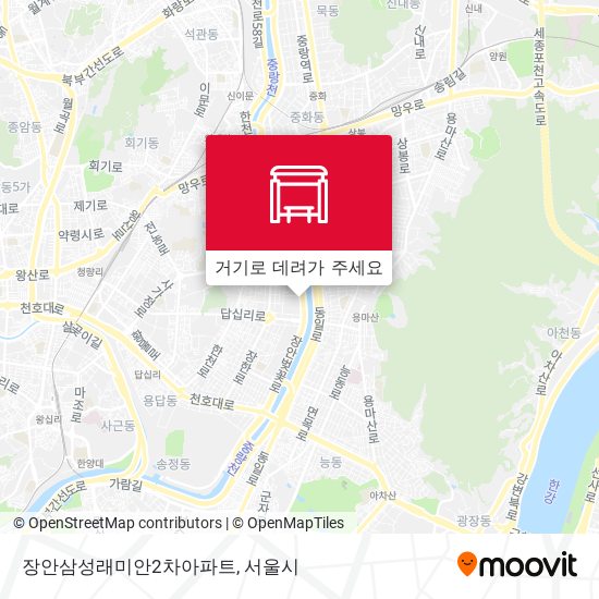 장안삼성래미안2차아파트 지도