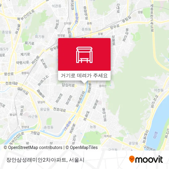 장안삼성래미안2차아파트 지도