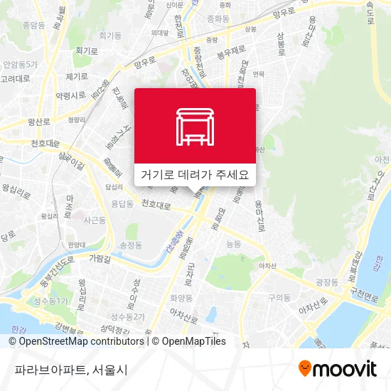 파라브아파트 지도