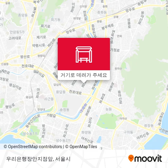 우리은행장안지점앞 지도