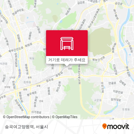 송곡여고양원역 지도