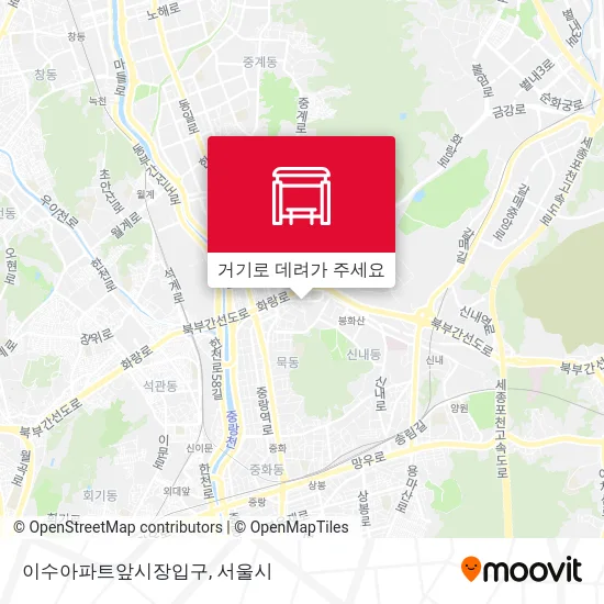이수아파트앞시장입구 지도
