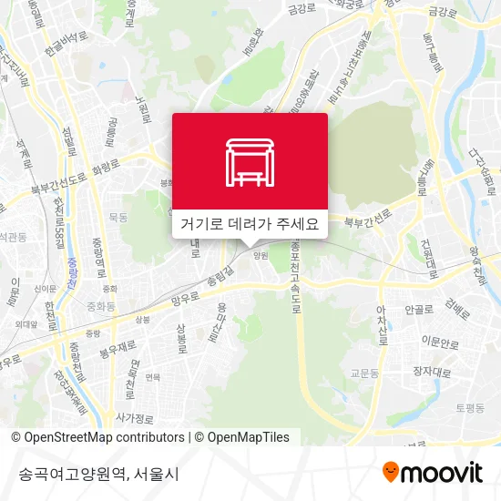송곡여고양원역 지도