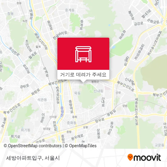 세방아파트입구 지도