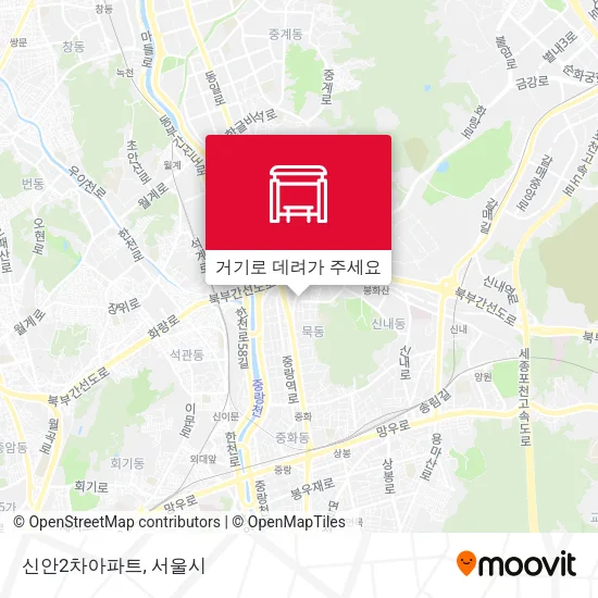 신안2차아파트 지도