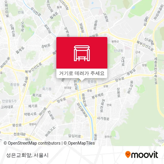 성은교회앞 지도