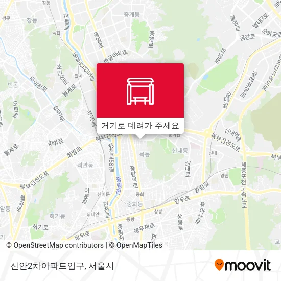 신안2차아파트입구 지도