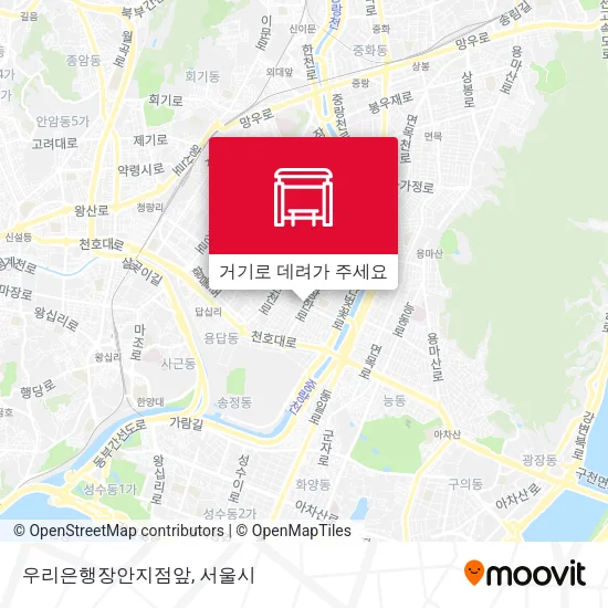 우리은행장안지점앞 지도