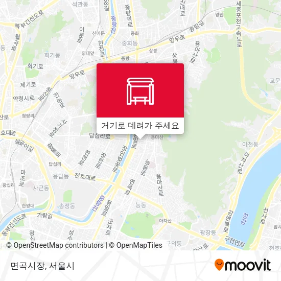 면곡시장 지도