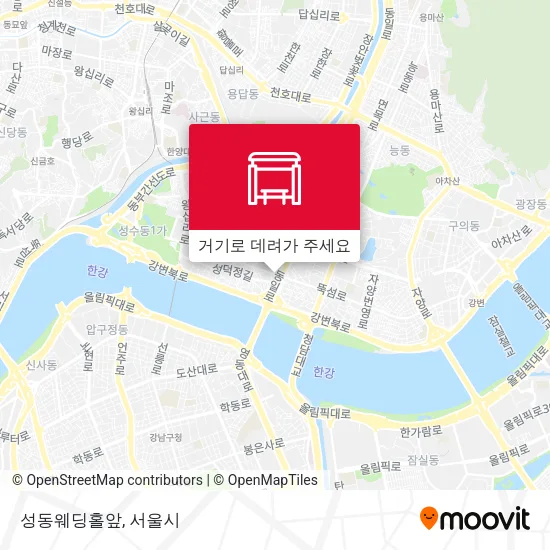 성동웨딩홀앞 지도