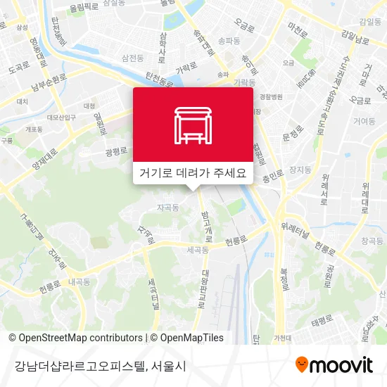 강남더샵라르고오피스텔 지도