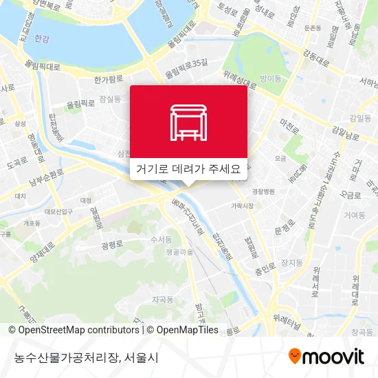 농수산물가공처리장 지도