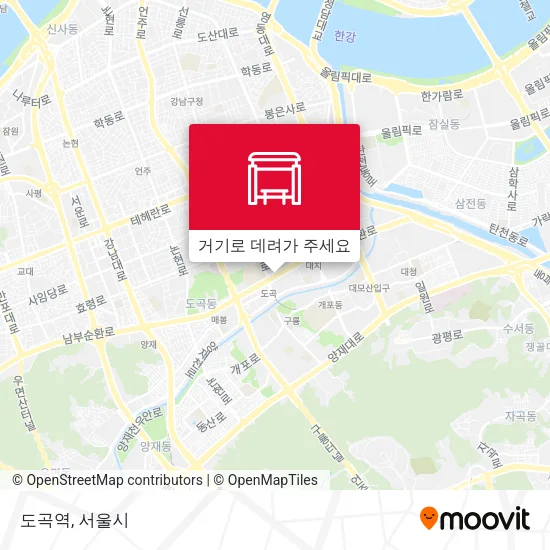 도곡역 지도