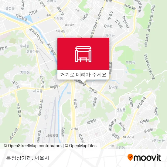 복정삼거리 지도