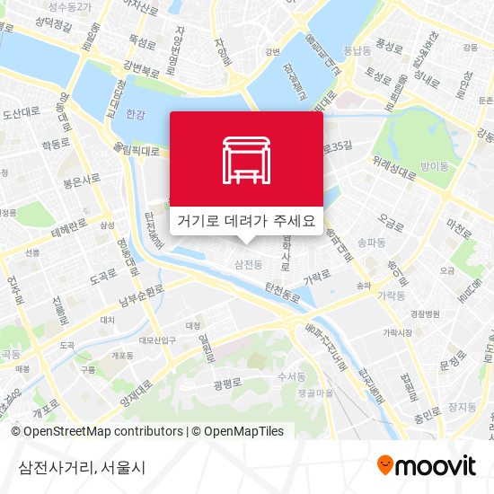 삼전사거리 지도