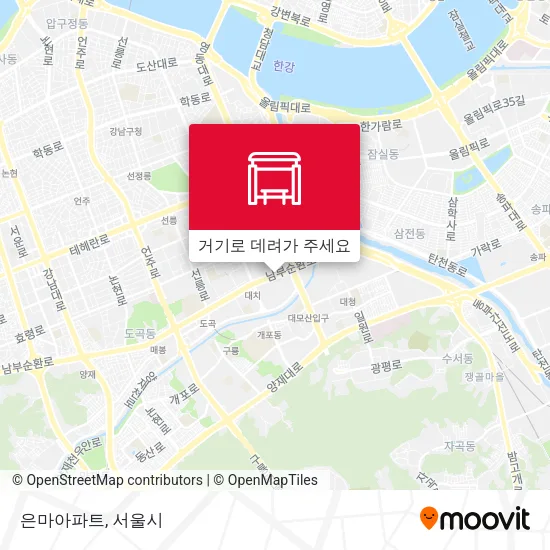 은마아파트 지도