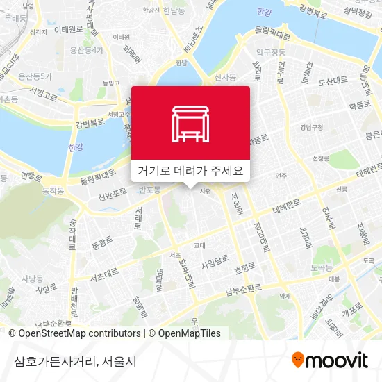 삼호가든사거리 지도