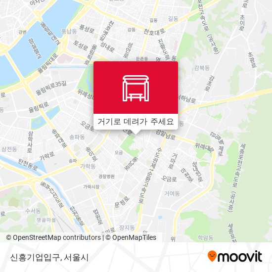 신흥기업입구 지도