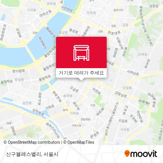 신구블레스밸리 지도
