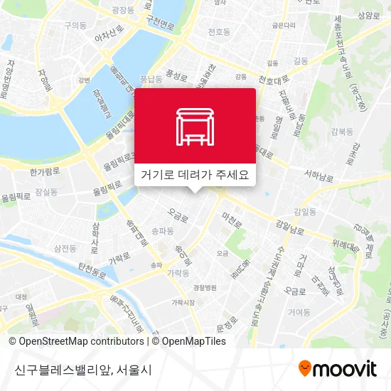신구블레스밸리앞 지도