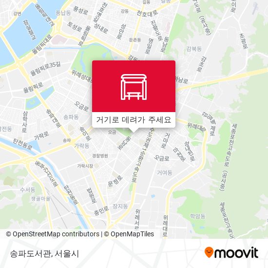 송파도서관 지도