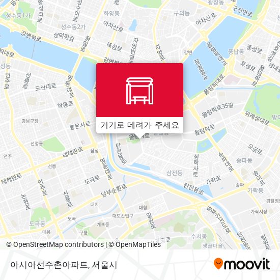 아시아선수촌아파트 지도
