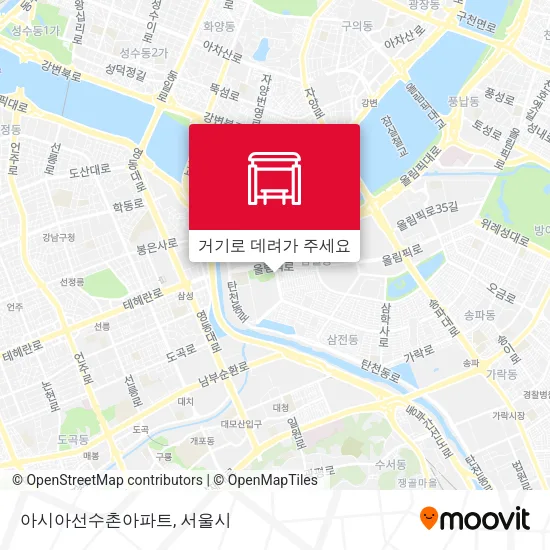 아시아선수촌아파트 지도
