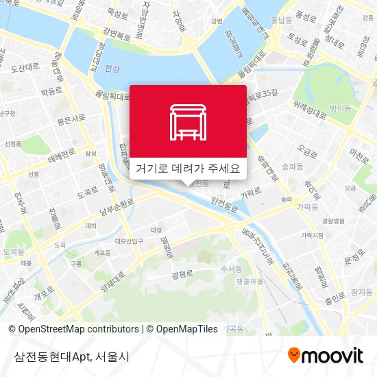 삼전동현대Apt 지도