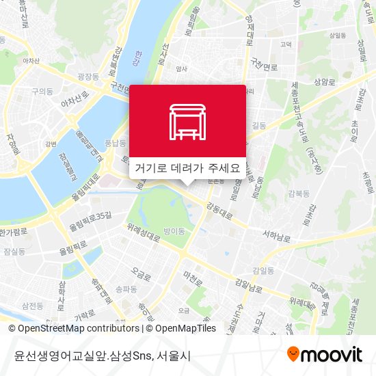 윤선생영어교실앞.삼성Sns 지도