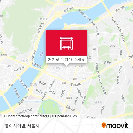 동아하이빌 지도