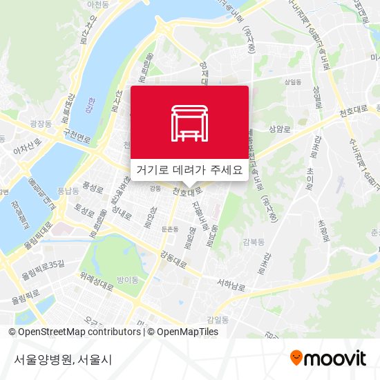 서울양병원 지도