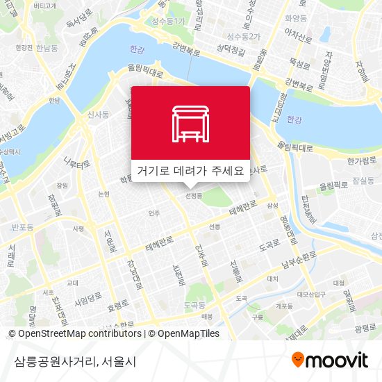 삼릉공원사거리 지도