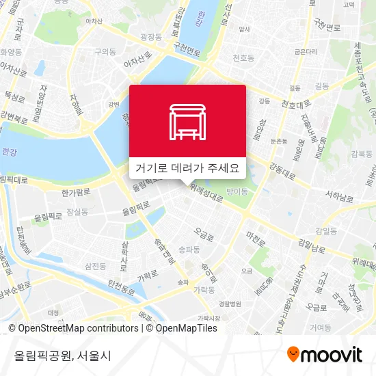 올림픽공원 지도