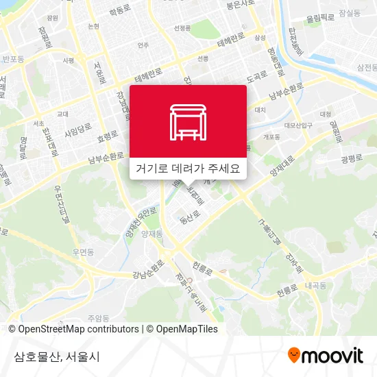 삼호물산 지도