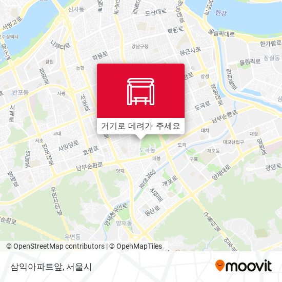 삼익아파트앞 지도
