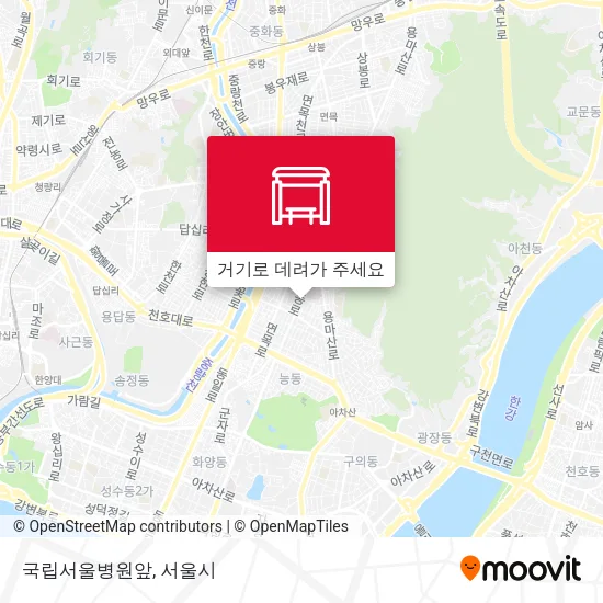 국립서울병원앞 지도